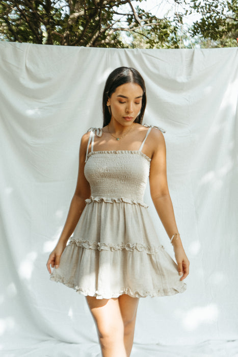 Camila Mini Dress | Sand