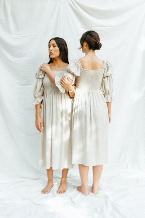 Ester Midi Dress | Sand