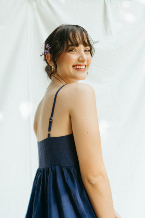 Rita Mini Dress | Royal Blue