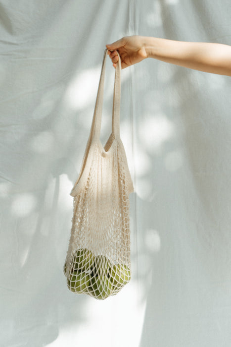 Reusable Cotton Net Bag | Natural