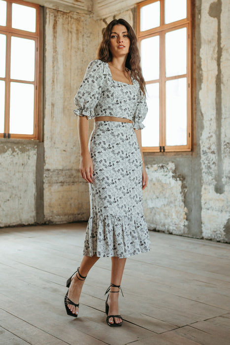 Set Flora in Floral Print
