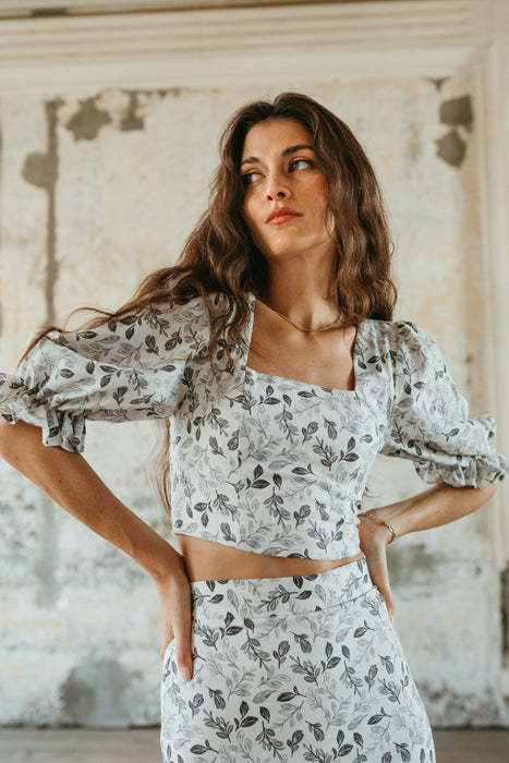 Set Flora in Floral Print