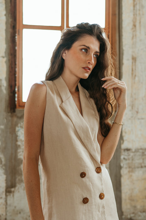 Petra Blazer in Beige