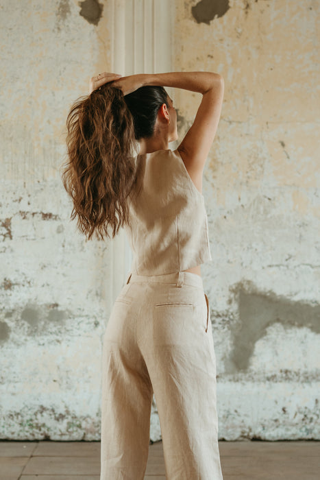 Latte Pant in Beige