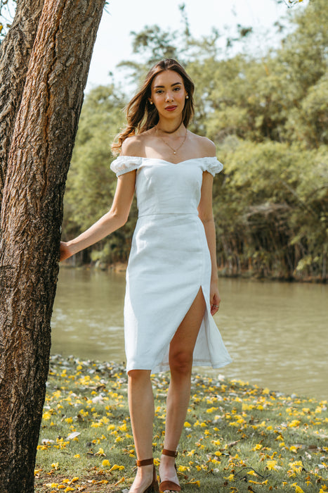 Bianca Dress in White
