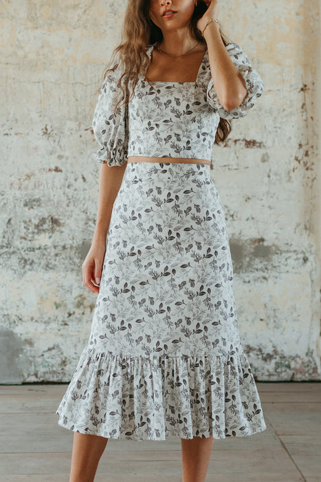 Set Flora in Floral Print