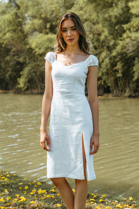 Bianca Dress in White